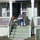 Dude Moons the Google Street View Car!