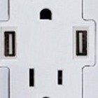 Wall Outlet with USB Jacks