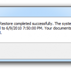 How to use a System Restore Point in Windows 7