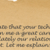 Letter to Microsoft