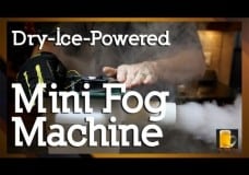 How to make a Dry-Ice Powered Mini Fog Machine