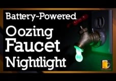 How to Make an Oozing Faucet Nightlight