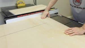 Cutting the Sheet Down