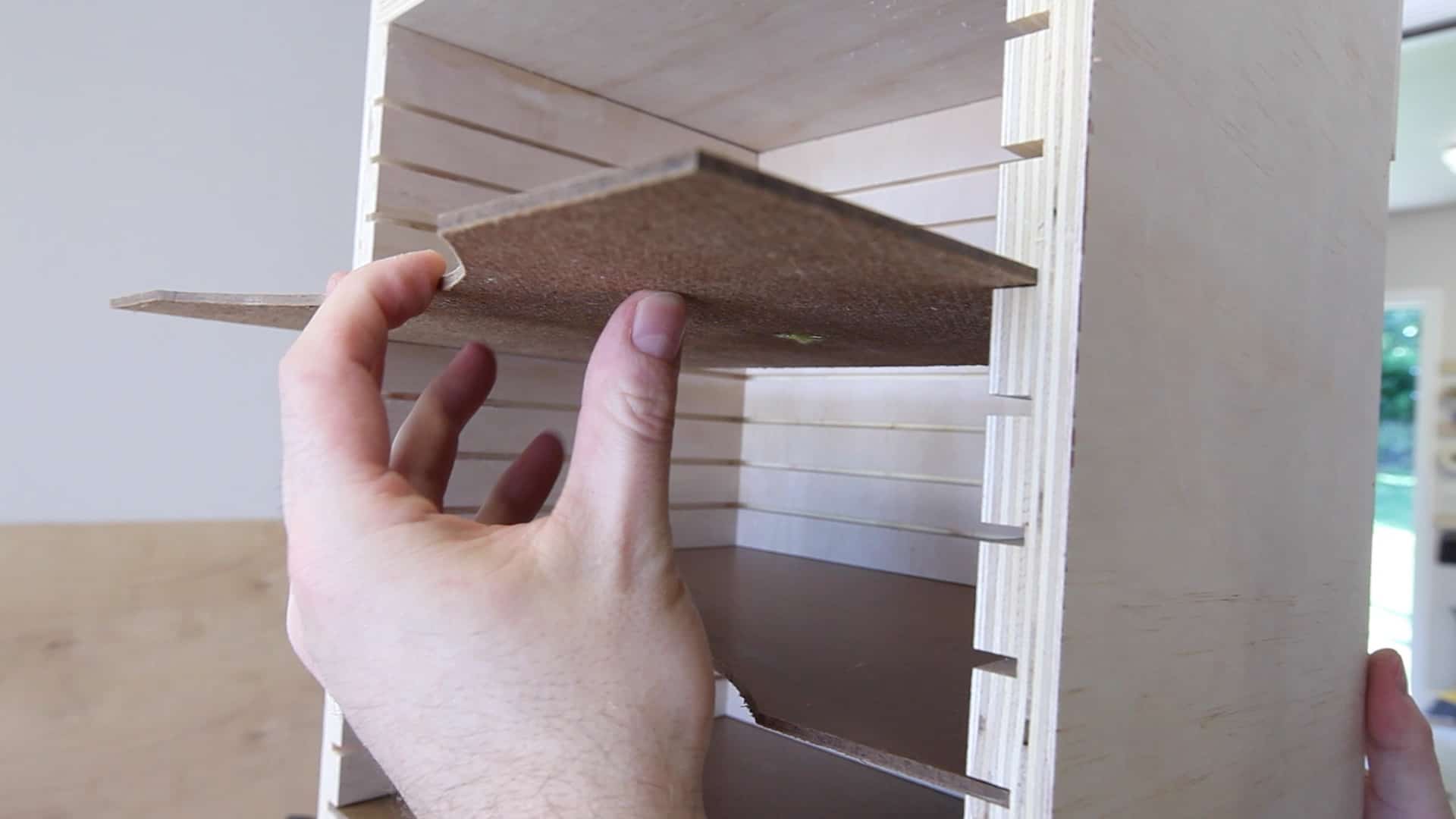 Sander and Sandpaper Storage