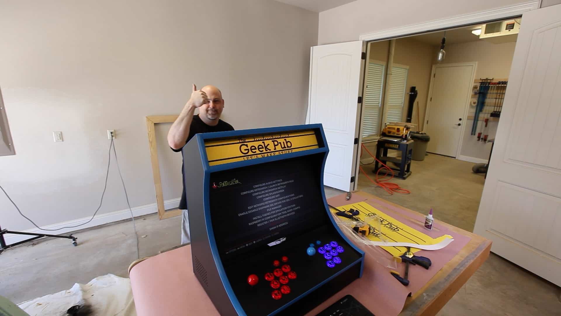 Build a RetroPie Bartop Arcade Cabinet - The Geek Pub