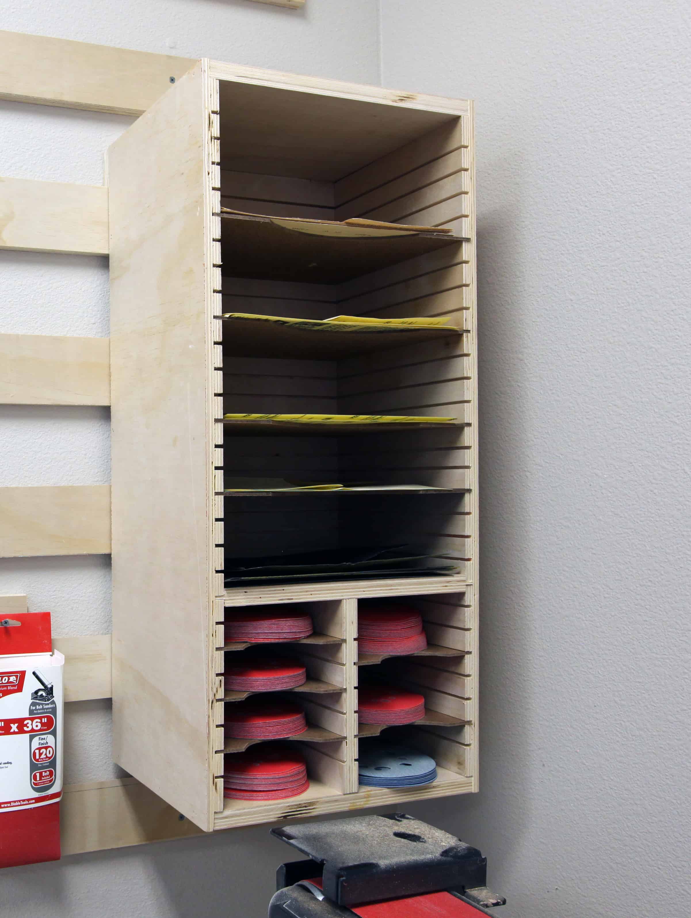 How to make a Sandpaper Storage Station - The Geek Pub