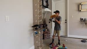 Make a Skateboard Rack 0006