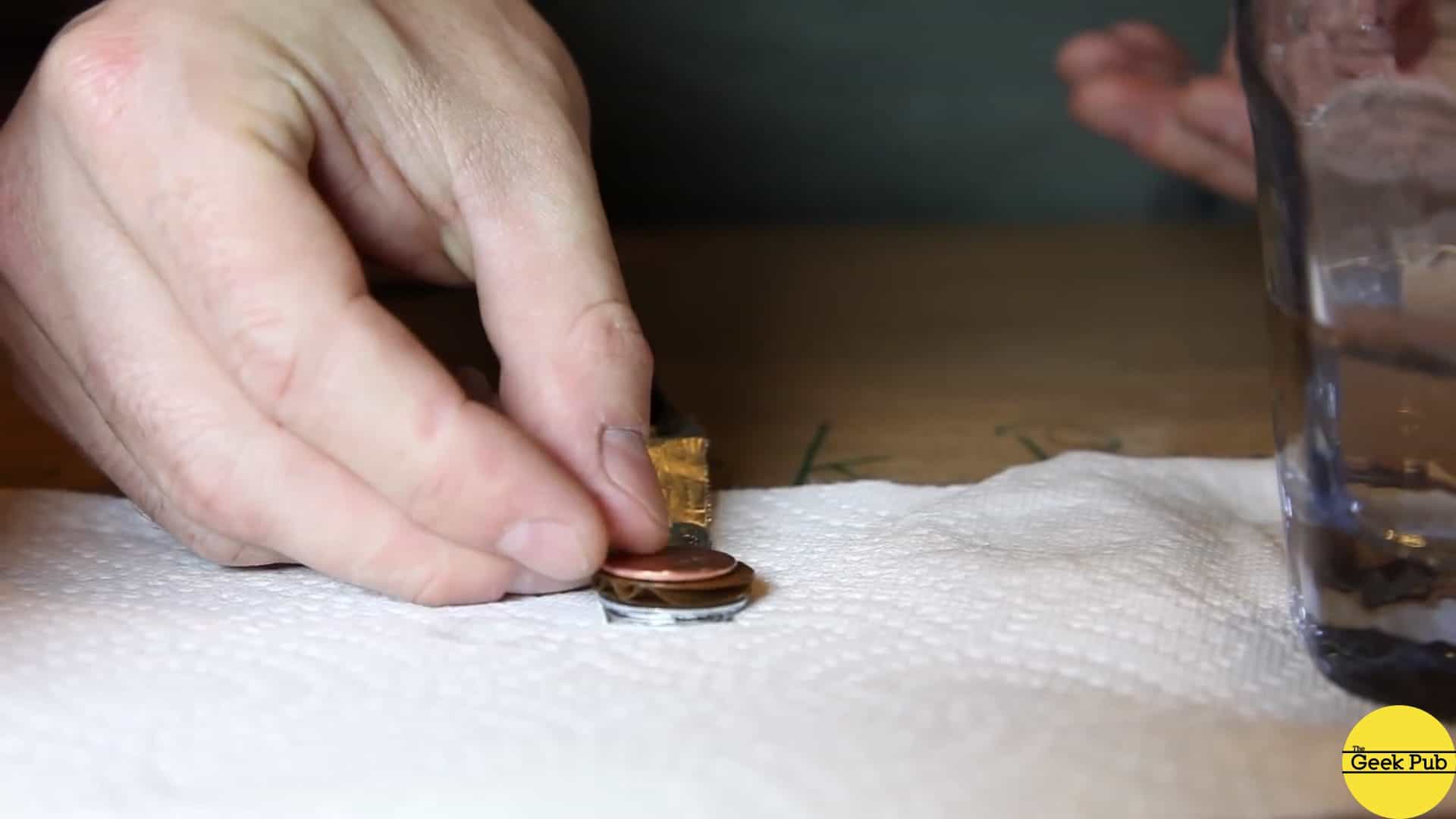 How to make a Penny Battery The Geek Pub