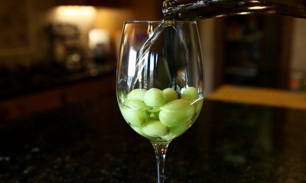 Chill Wine with Frozen Grapes