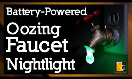 How to Make an Oozing Faucet Nightlight