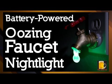How to Make an Oozing Faucet Nightlight