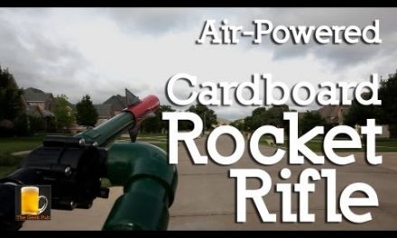 How to make a Cardboard Rocket Rifle
