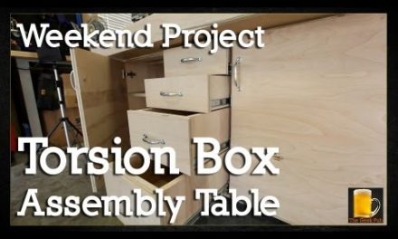 How to build a Torsion Box Assembly Table
