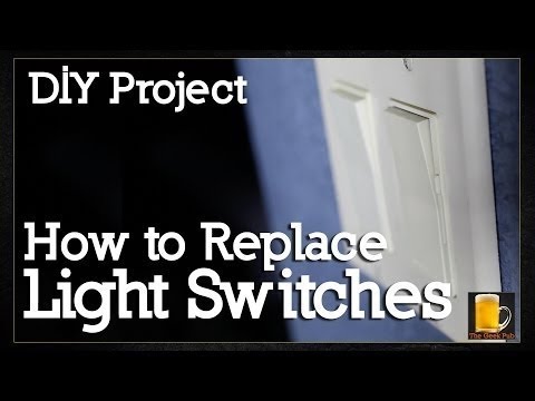 How to replace a Light Switch