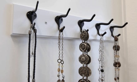 How to make Decorative Closet Hangers (Hook Rails / Hook Racks)