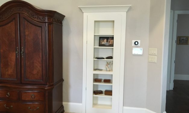 Make a Bookshelf Door Hidden Closet
