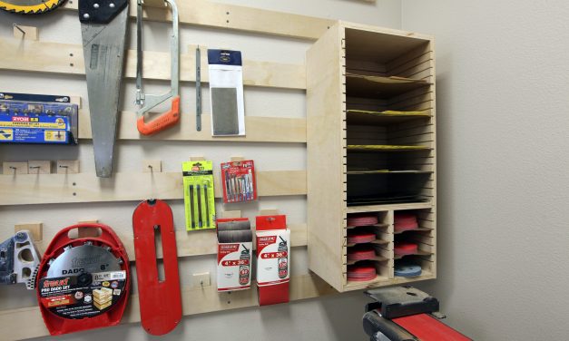 How to make a Sandpaper Storage Station