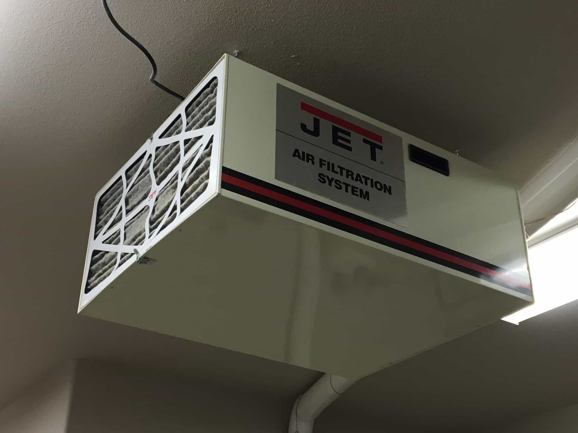 Shop Tour Jet Air Filtration System AFS1000B The Geek Pub