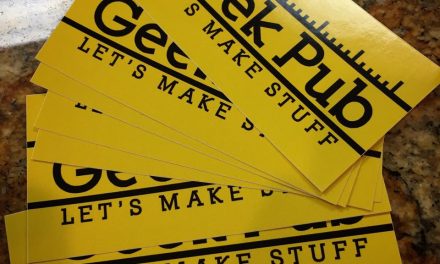 Free The Geek Pub Stickers & Prize Drawing!