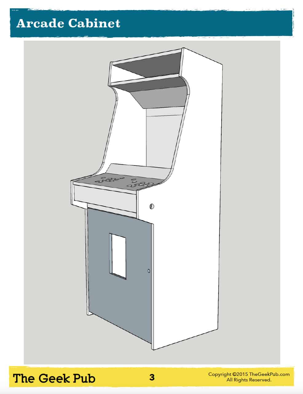 Arcade Cabinet Plans Arcade Cabinet Plans