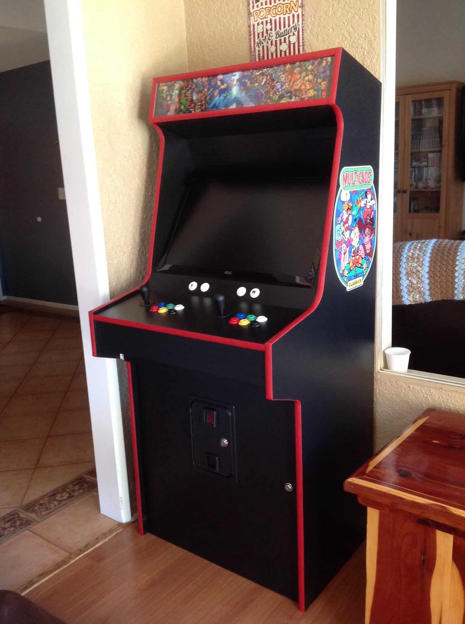 Homemade Arcade Machine Plans Homemade Ftempo