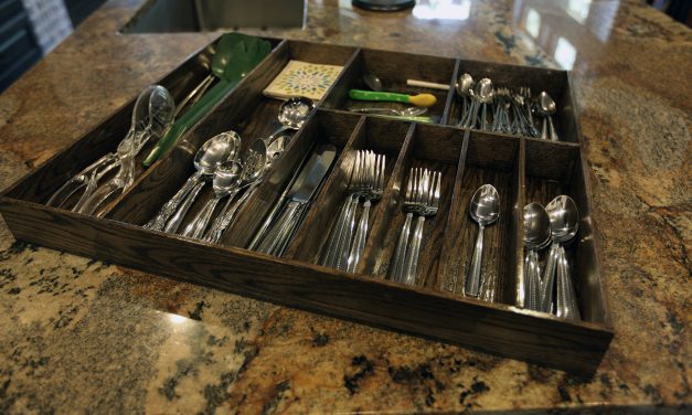 How to Make a Silverware Organizer