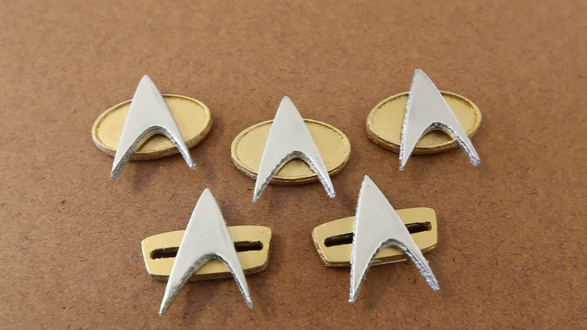 star trek badge diy