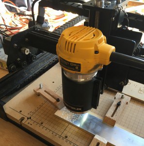 DeWalt DW611 Router Mounted to X-Carve