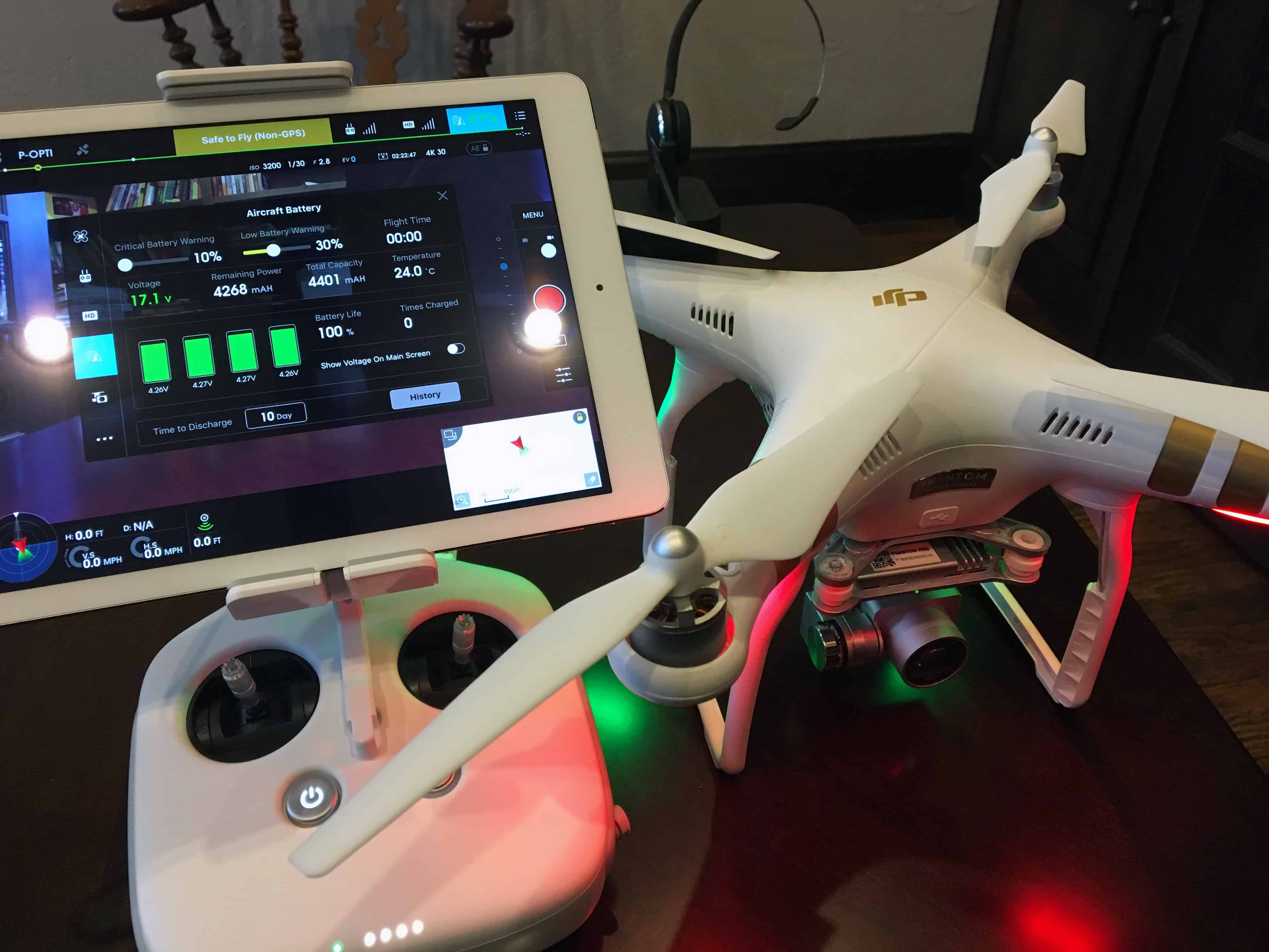 vanter Skære Statistikker Review of the DJI Phantom 3 Professional - The Geek Pub