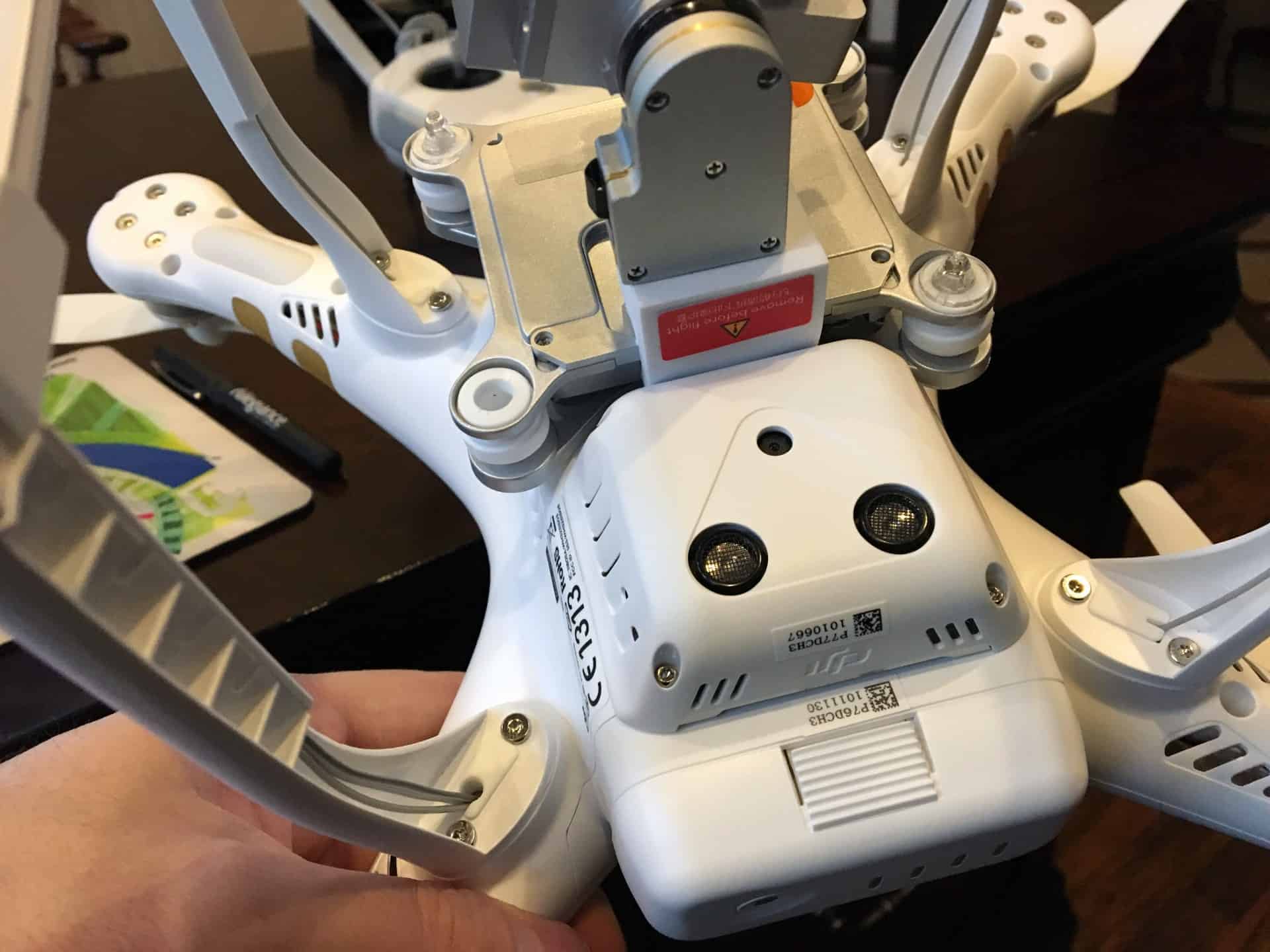 dji phantom 3 professional flight controller and sensors