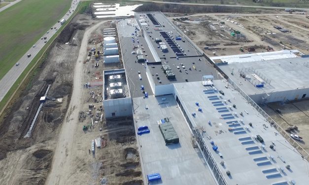 Facebook Fort Worth Data Center Drone Flyover
