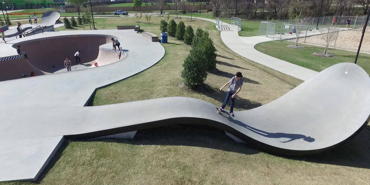 Roanoke Skate Park Drone