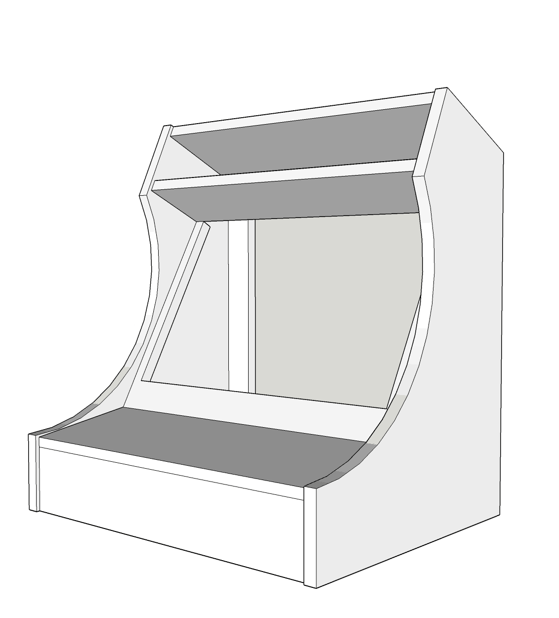 Bartop Arcade Cabinet Plans - The Geek Pub