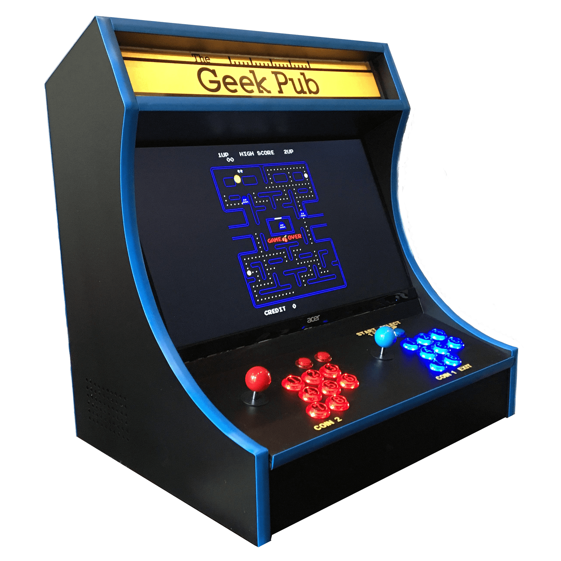 Bartop Arcade Cabinet Plans The Geek Pub
