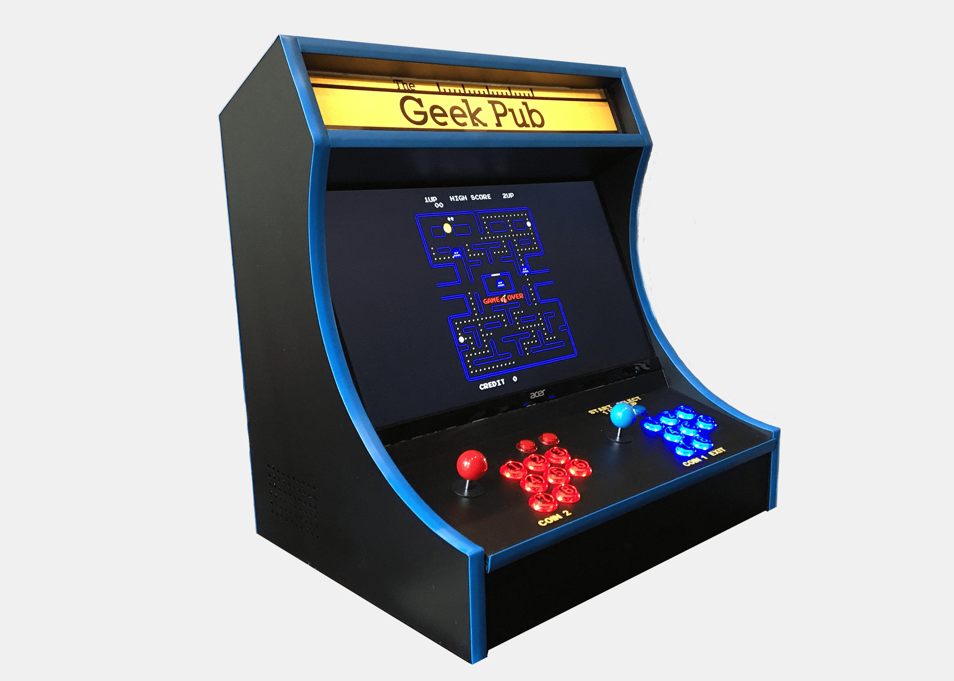 Bartop Arcade Cabinet Plans The Geek Pub