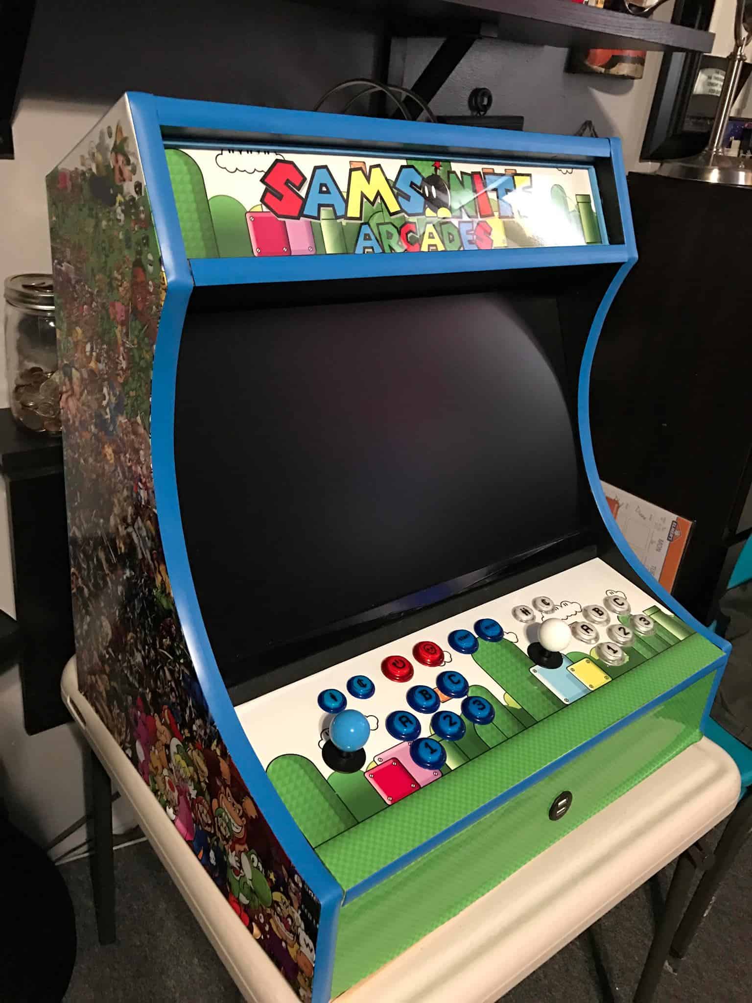 Bartop Arcade Cabinet Plans - The Geek Pub