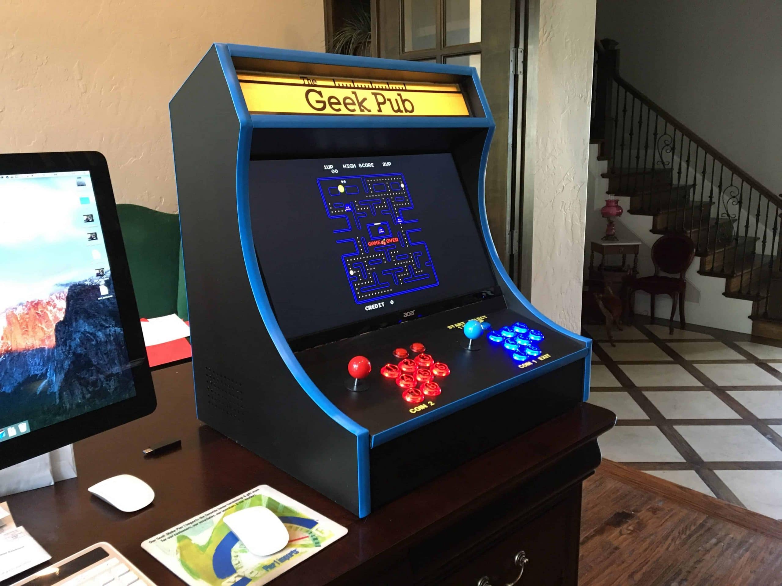 Build a RetroPie Bartop Arcade The Geek Pub