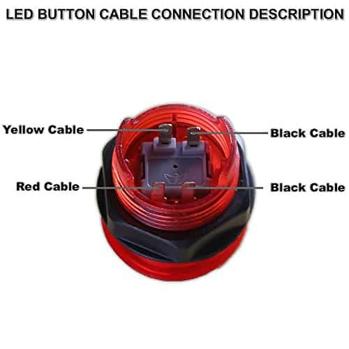 A wiring diagram showing where the different color wires go