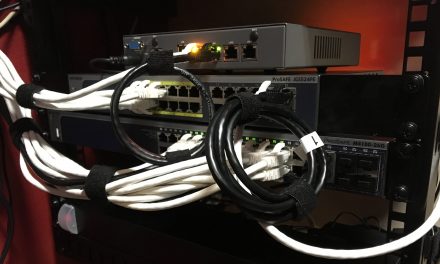 Installing a 19″ Network Rack (at home)