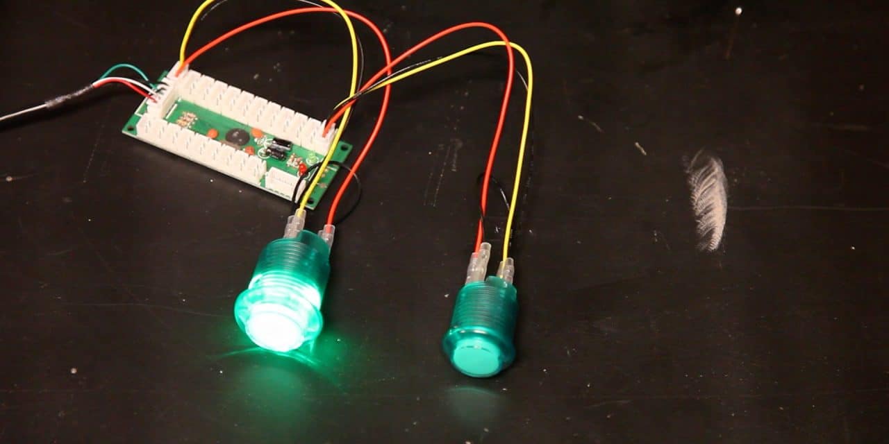 Reverse Sanwa LED Operation