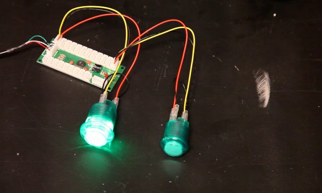 Reverse Sanwa LED Operation