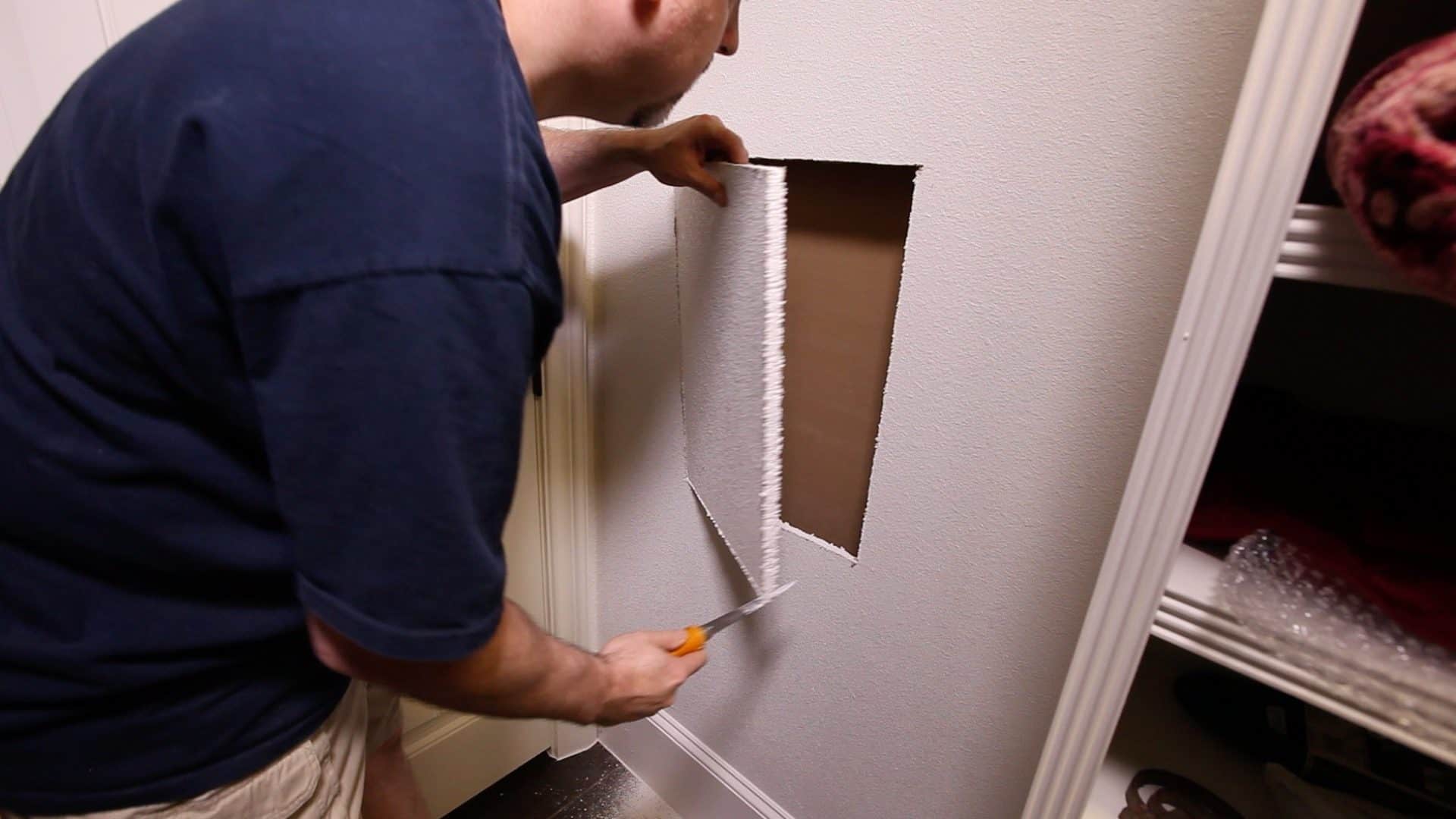 Install a Hidden Wall Safe The Geek Pub