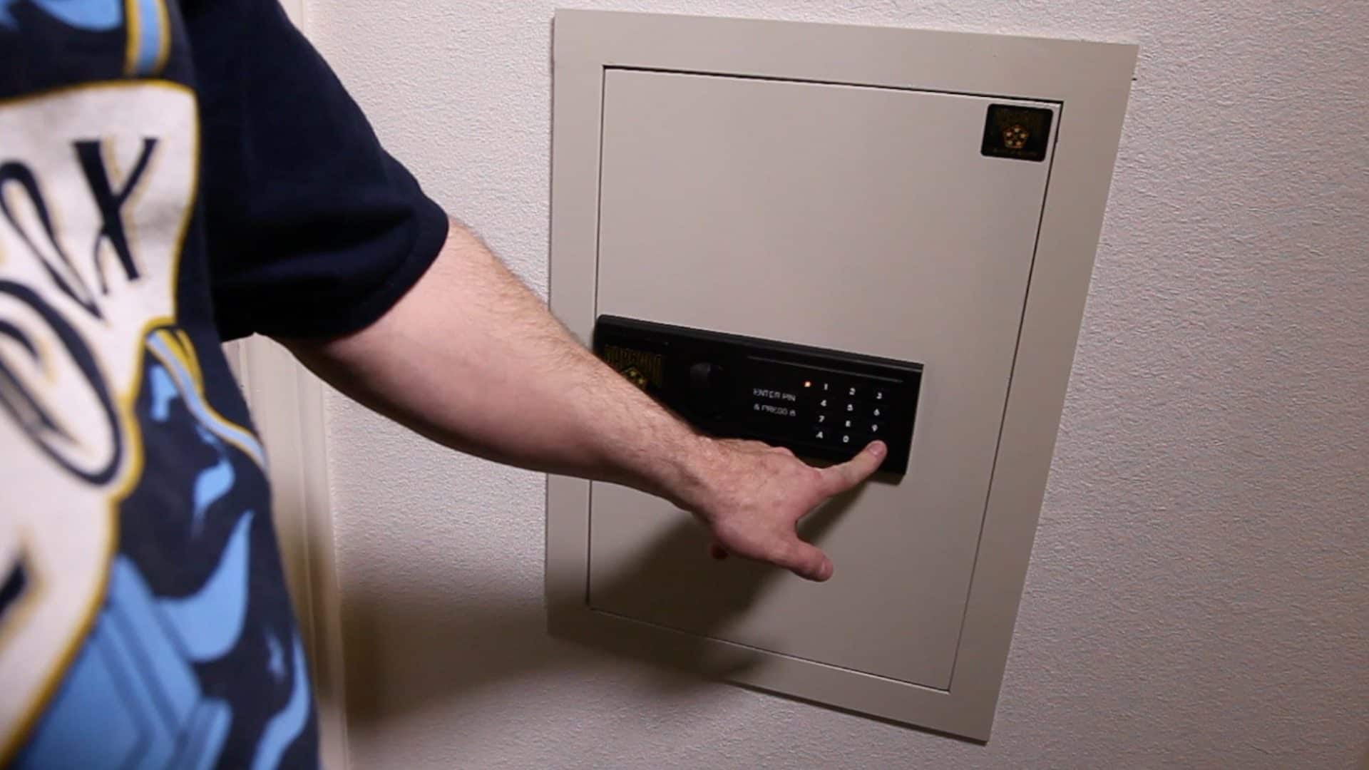 Install a Hidden Wall Safe 0011