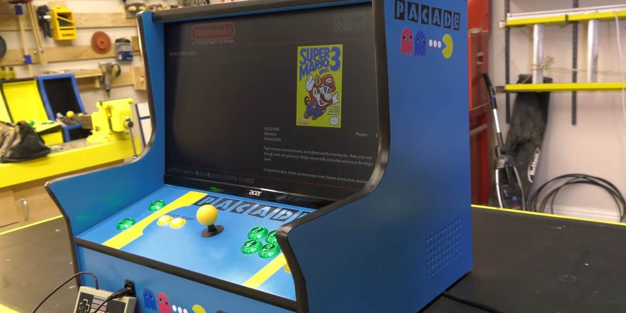 Make the Pacade (Bartop Retropie Arcade Cabinet)