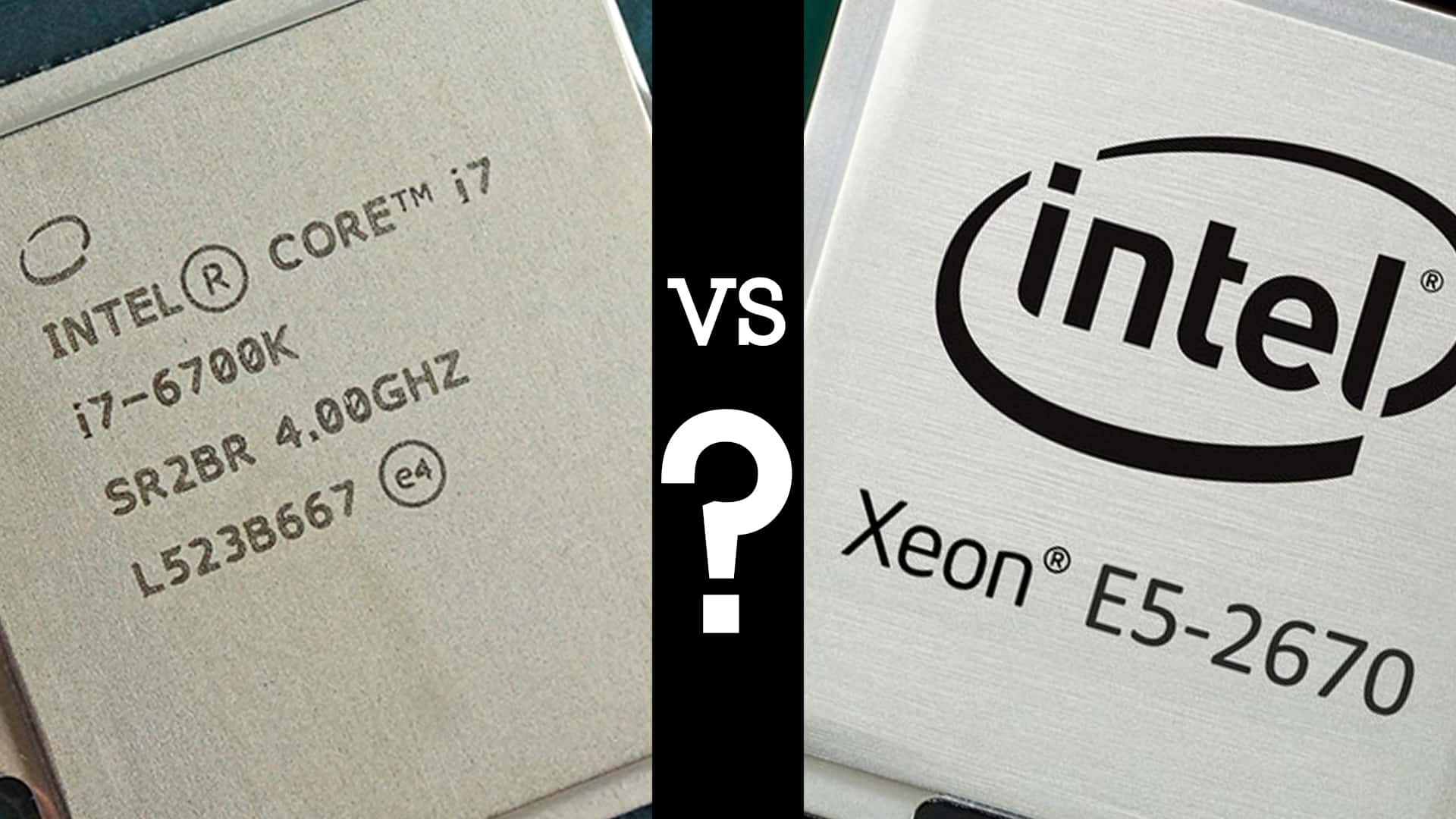 XEON vs Core i7