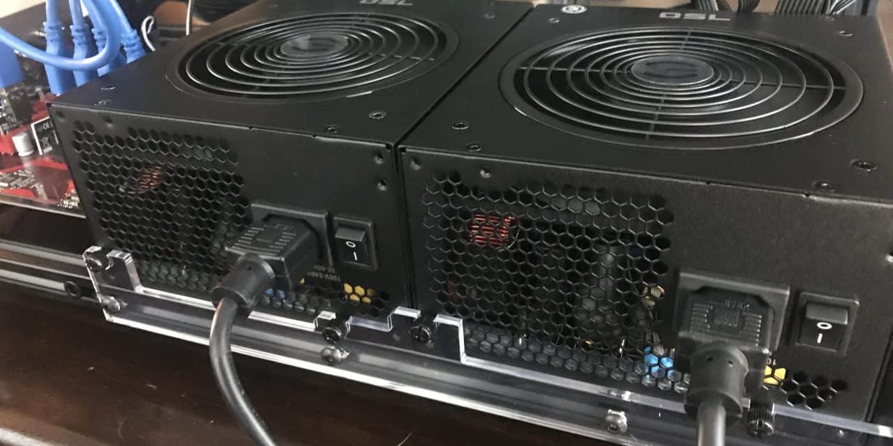 Using Dual Power Supplies for Mining