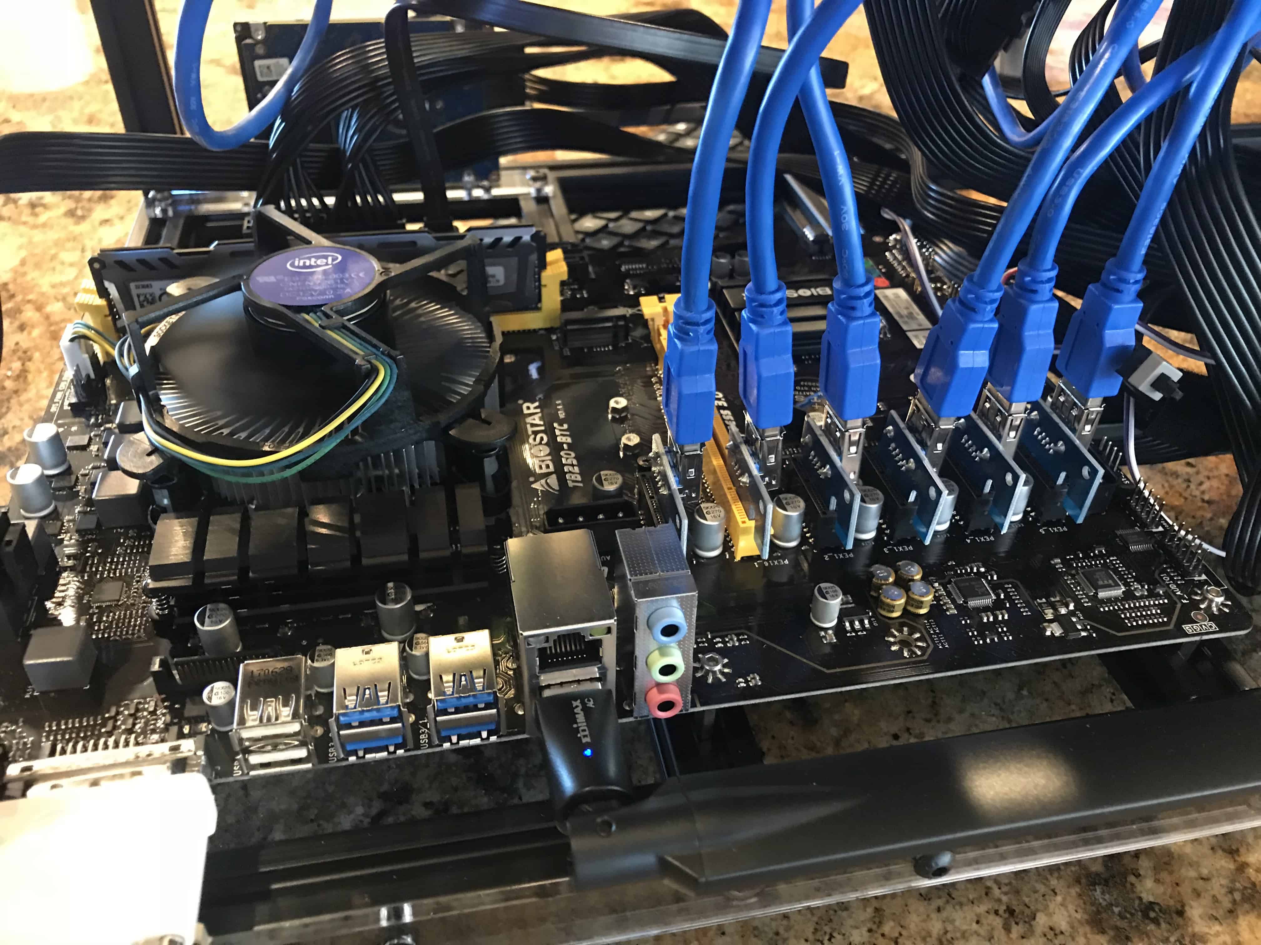 Tour of my Mining Rig - The Geek Pub