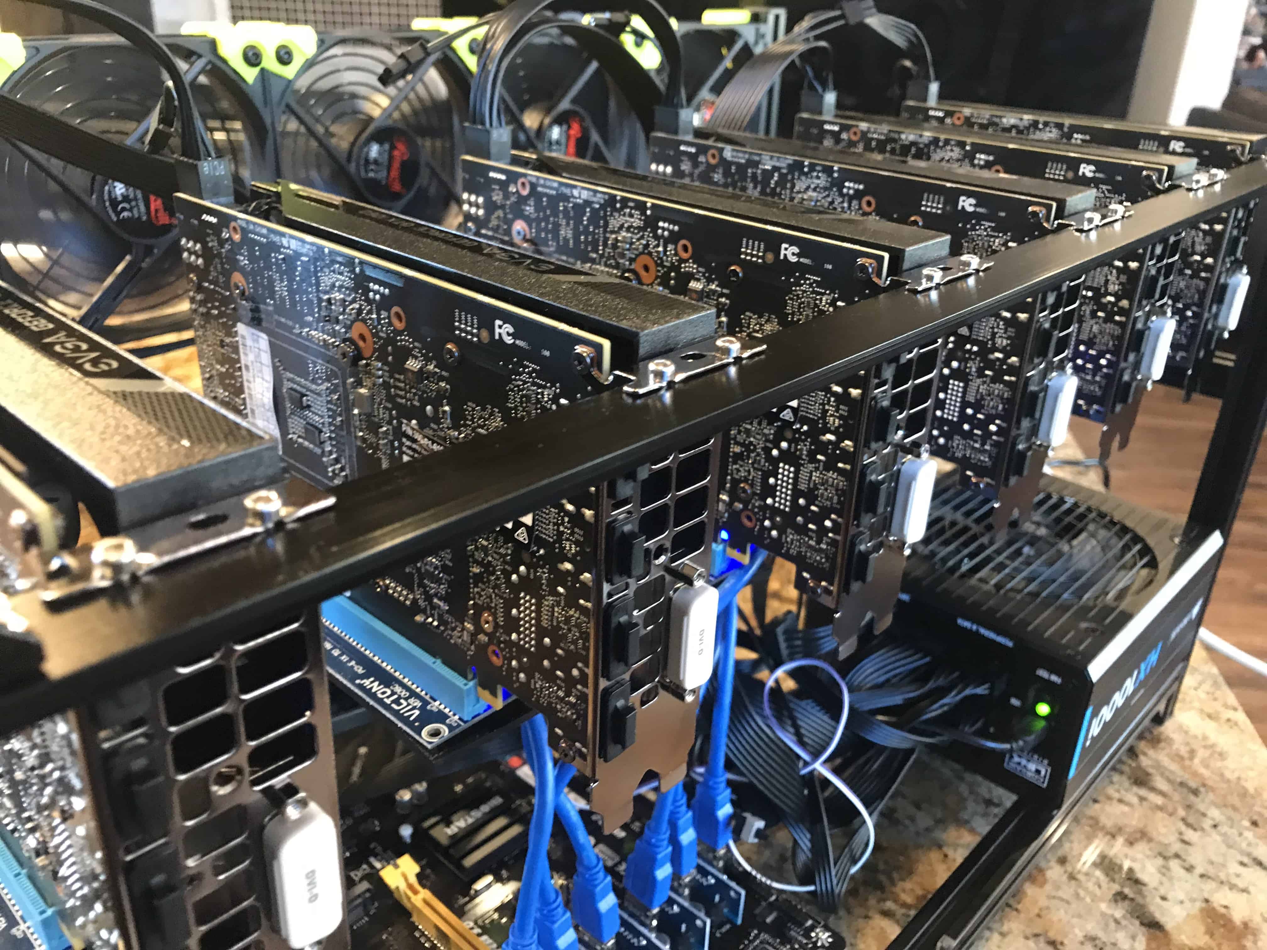 Tour Of My Mining Rig The Geek Pub