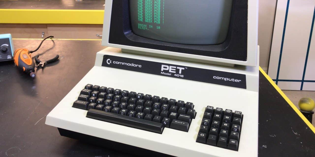 Repairing the Commodore PET 4016