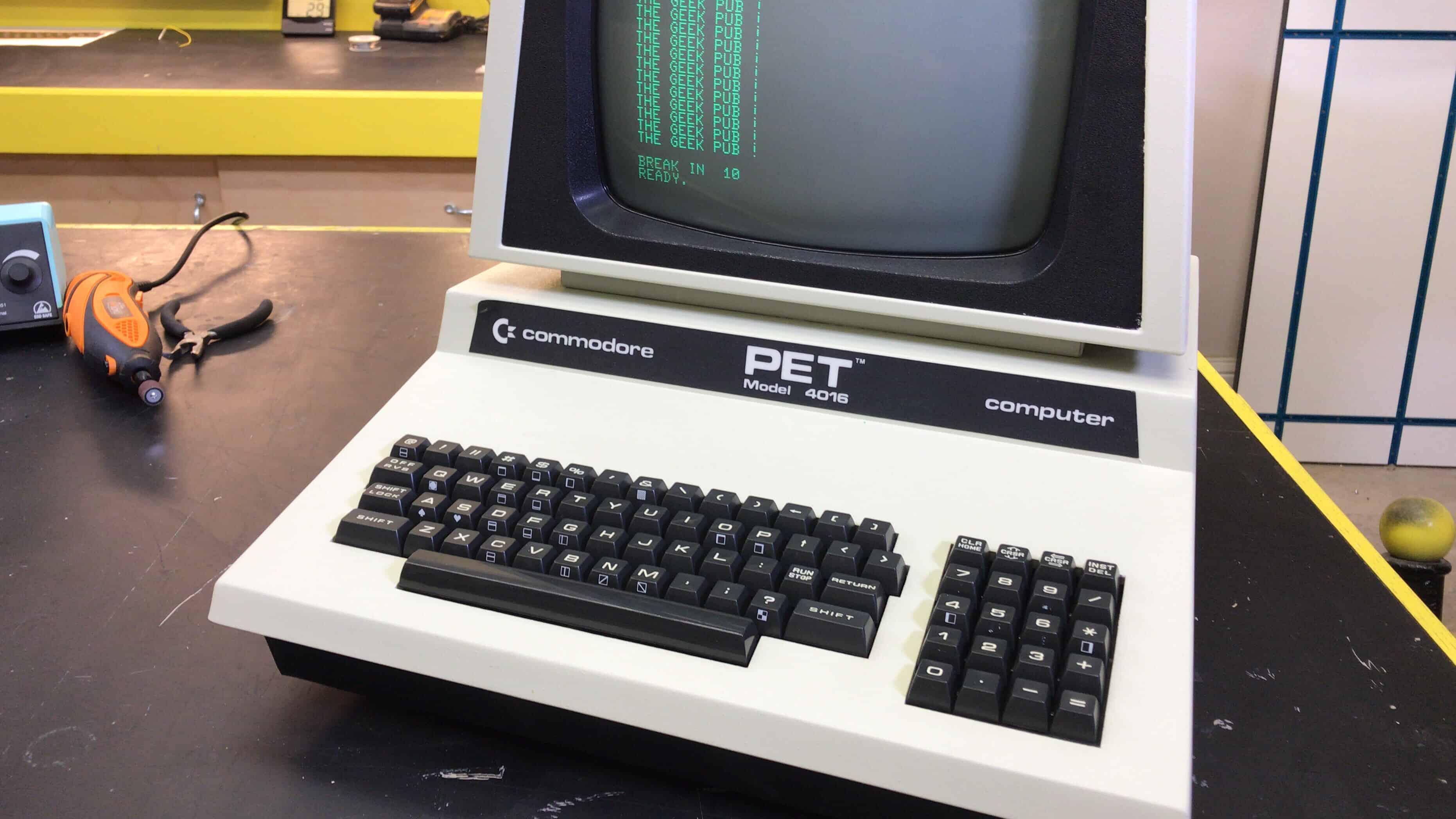 Repairing the Commodore PET 4016 The Geek Pub